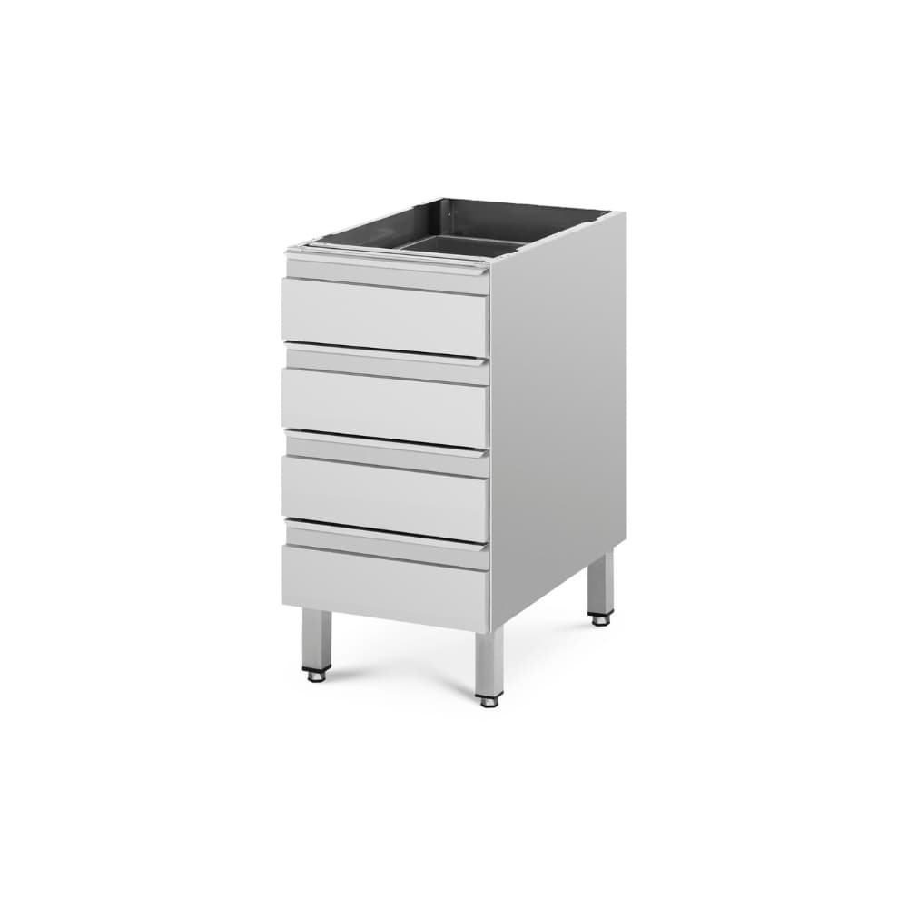 BLOK 4 SZUFLAD - GŁĘBOKOŚĆ 600 MM