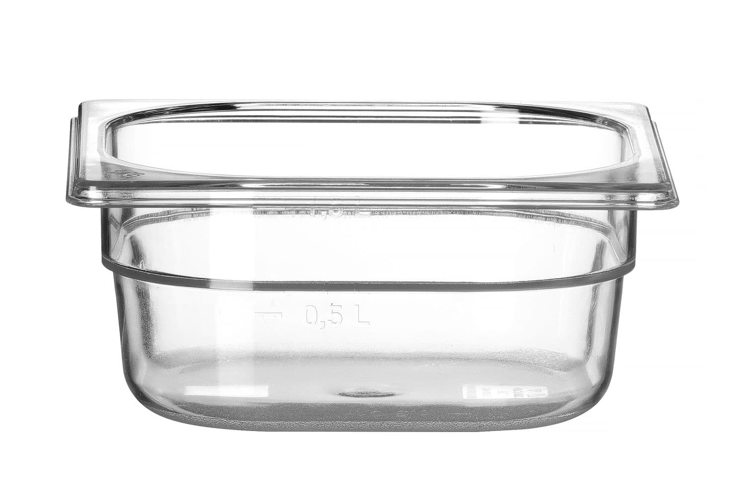 Pojemnik GN 1/6 COOL, HENDI, COOL, GN 1/6, 1L, transparentny, 176x162x(H)65mm