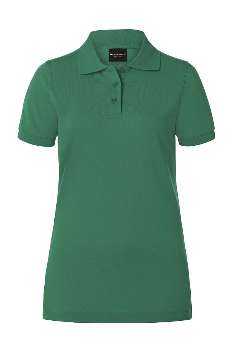Koszulka polo robocza damska Basic BPF 3/32/3XL kolor leśna zieleń