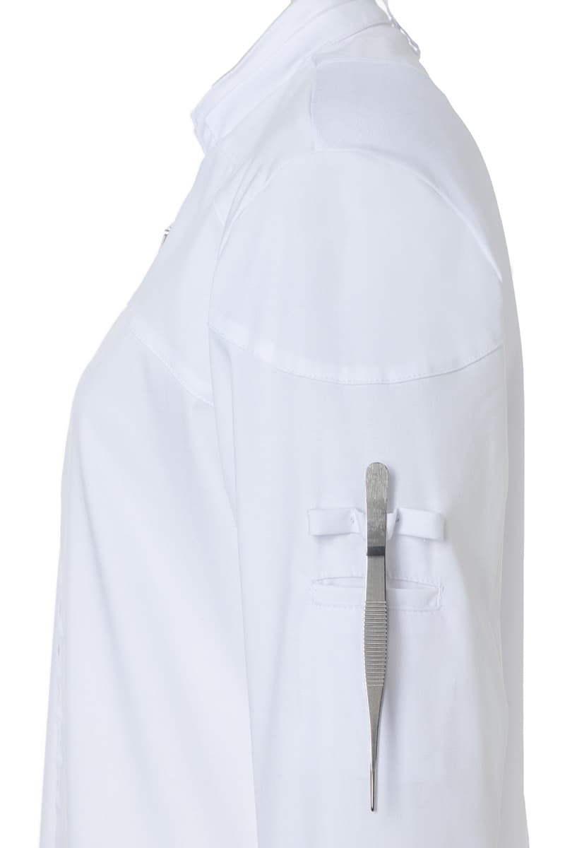 Bluza kucharska damska z długim rękawem DIAMOND CUT® Excellence DCJF 10/3/34 kolor biały