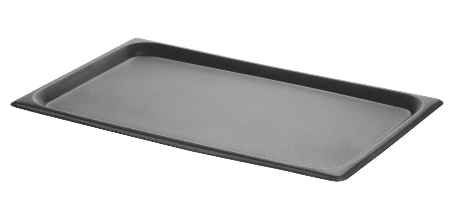 Blacha z powłoką nieprzywierającą CONVECTOMAT ROAST, HENDI, GN 1/1, czarny, 530x325x(H)17mm