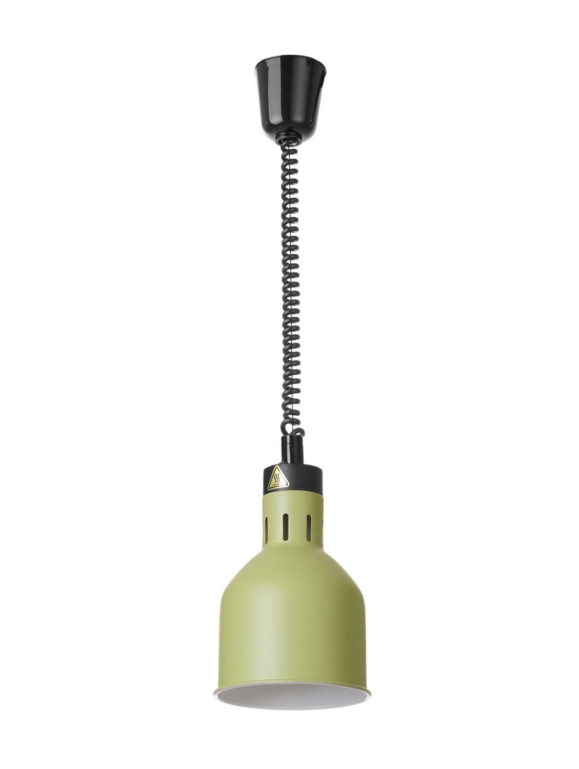Lampa do podgrzewania potraw wisząca, cylindryczna, HENDI, zielony, 230V/375W, ⌀175x(H)250mm