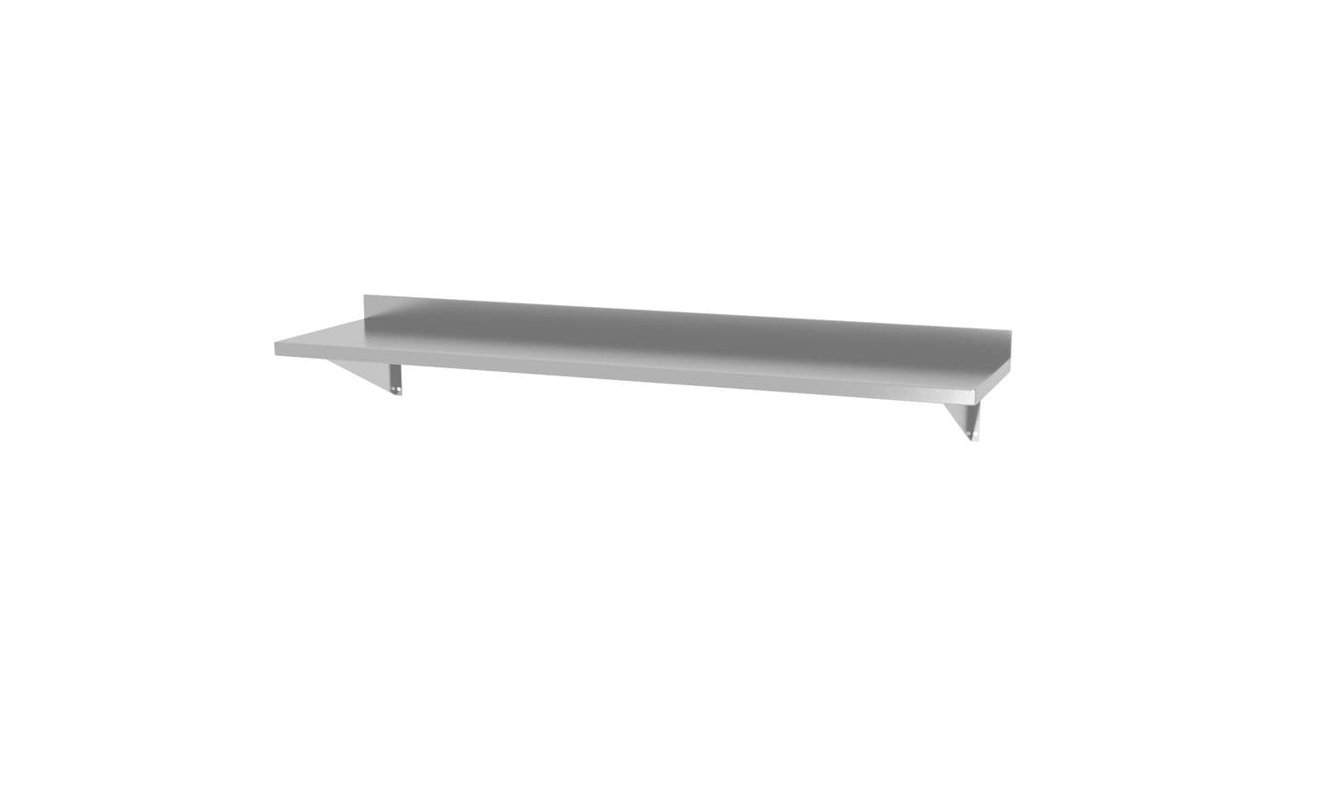 Półka wisząca, z 2 konsolami, HENDI, 1200x300x(H)250mm
