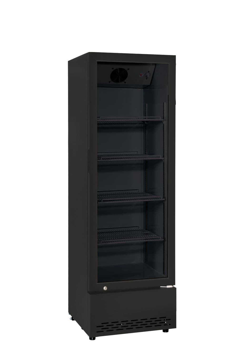 Chłodziarka ekspozycyjna , Arktic, 246L, czarny, 230V/300W, 540x600x(H)1787mm