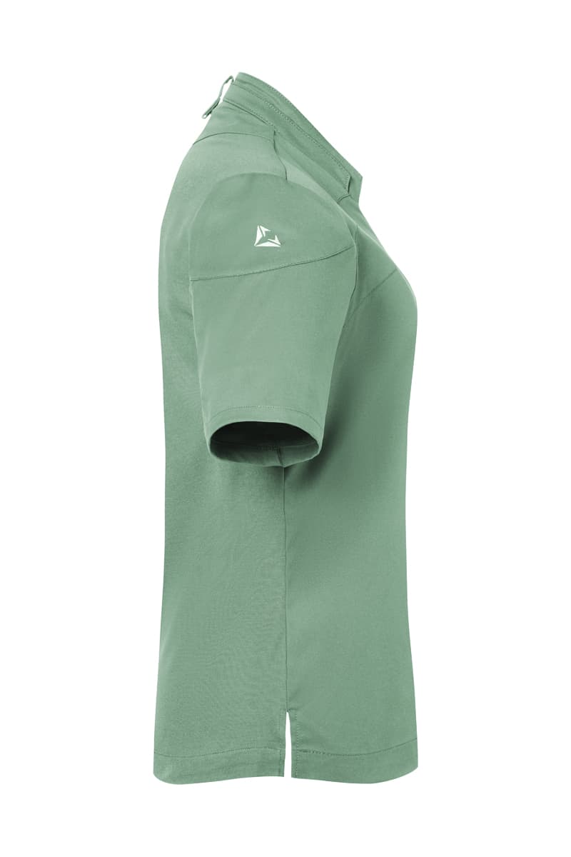 Bluza kucharska damska z krótkim rękawem DIAMOND CUT® Excellence DCJF 11/69/36 kolor pastelowa zieleń