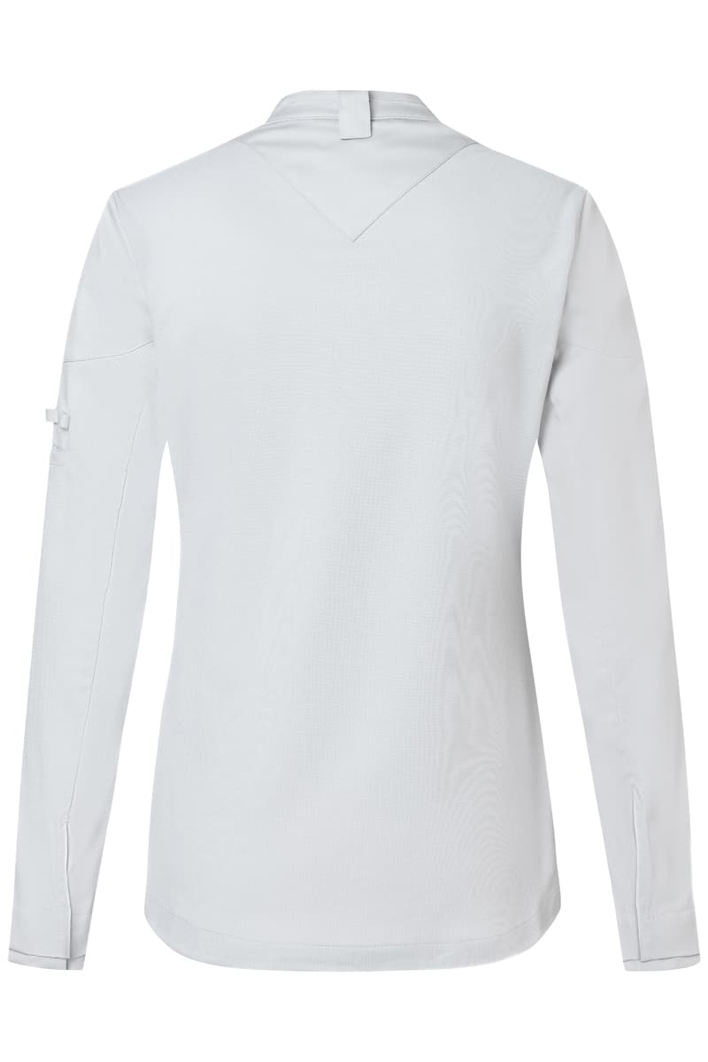 Bluza kucharska damska z długim rękawem DIAMOND CUT® Excellence DCJF 10/71/42 kolor srebrnoszary