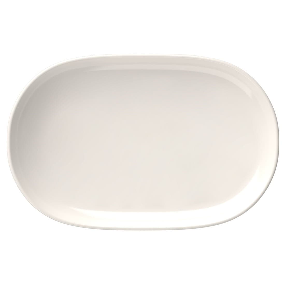 KREMA Magnus półmisek owalny 370 x 240 mm kremowy/6 szt