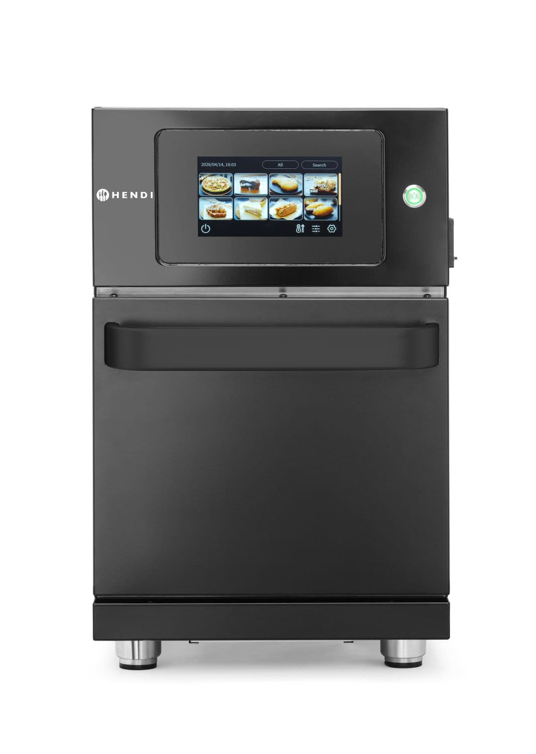 Piec konwekcyjno-mikrofalowy CombiTurbo , HENDI, czarny, 230V/3500W, 380x663x(H)619mm