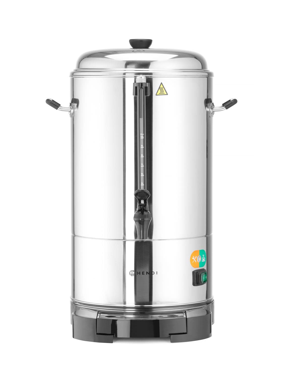Zaparzacz do kawy o podwójnych ściankach, HENDI, 10L, 230V/1500W, 370x390x(H)525mm