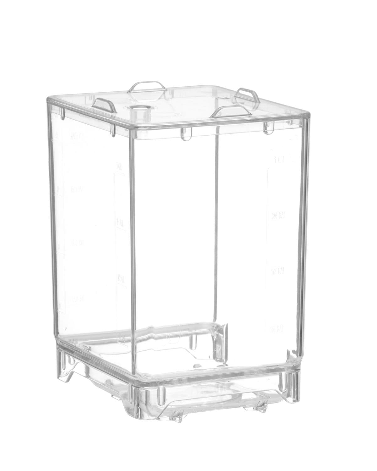 Pojemnik na mleko z pokrywką, HENDI, 4,5L, transparentny, 150x173x(H)237mm, Prostokątny