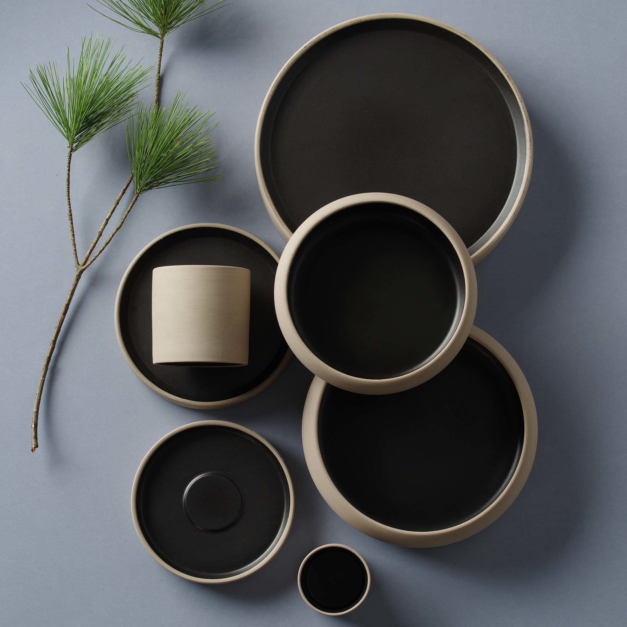 Talerz gourmet Mia Black 140mm