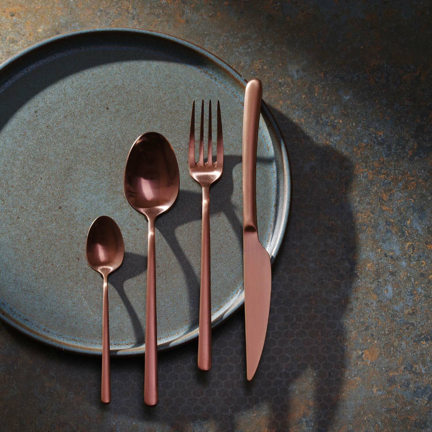 Łyżka deserowa Amarone Bronze, OVE, 184 mm