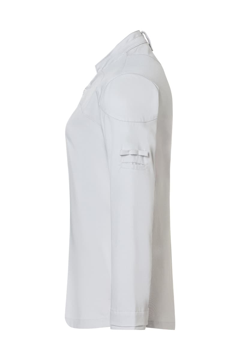 Bluza kucharska damska z długim rękawem DIAMOND CUT® Excellence DCJF 10/71/34 kolor srebrnoszary
