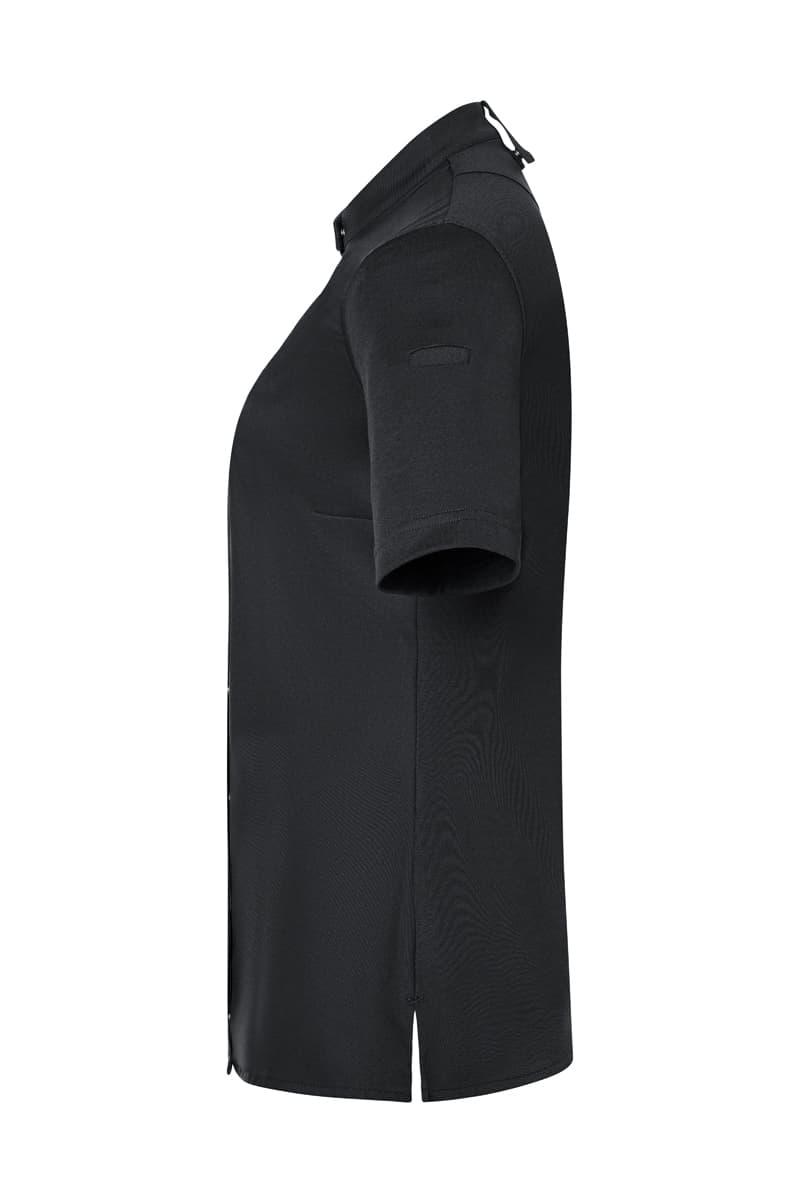 Bluza kucharska damska z krótkim rękawem DIAMOND CUT® Avantgarde DCJF 9/1/36 kolor czarny