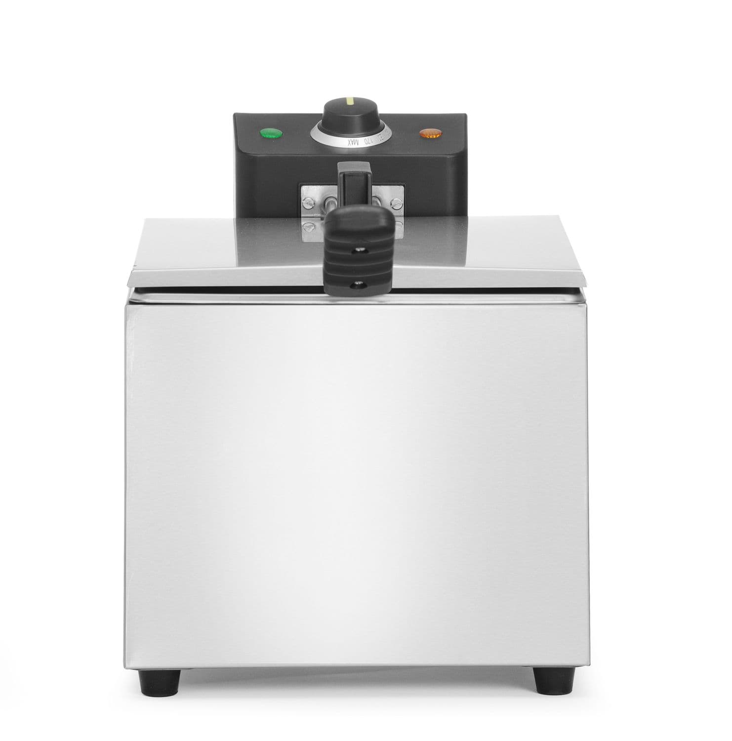 Frytownica, HENDI, Budget Line, GN 1/2, 8L, srebrny, 230V/3500W, 267x407x(H)308mm