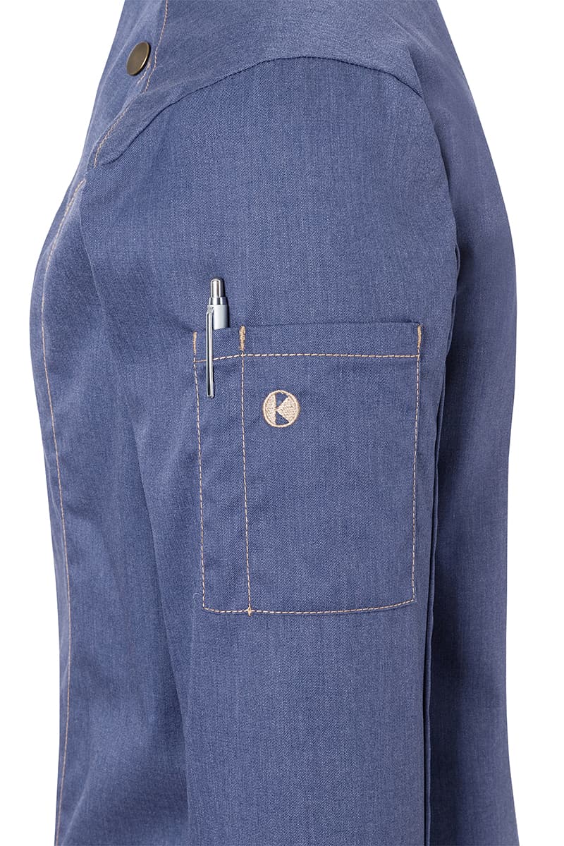 Bluza kucharska damska Jeans-Style JF 20/15/54 kolor vintage niebieski
