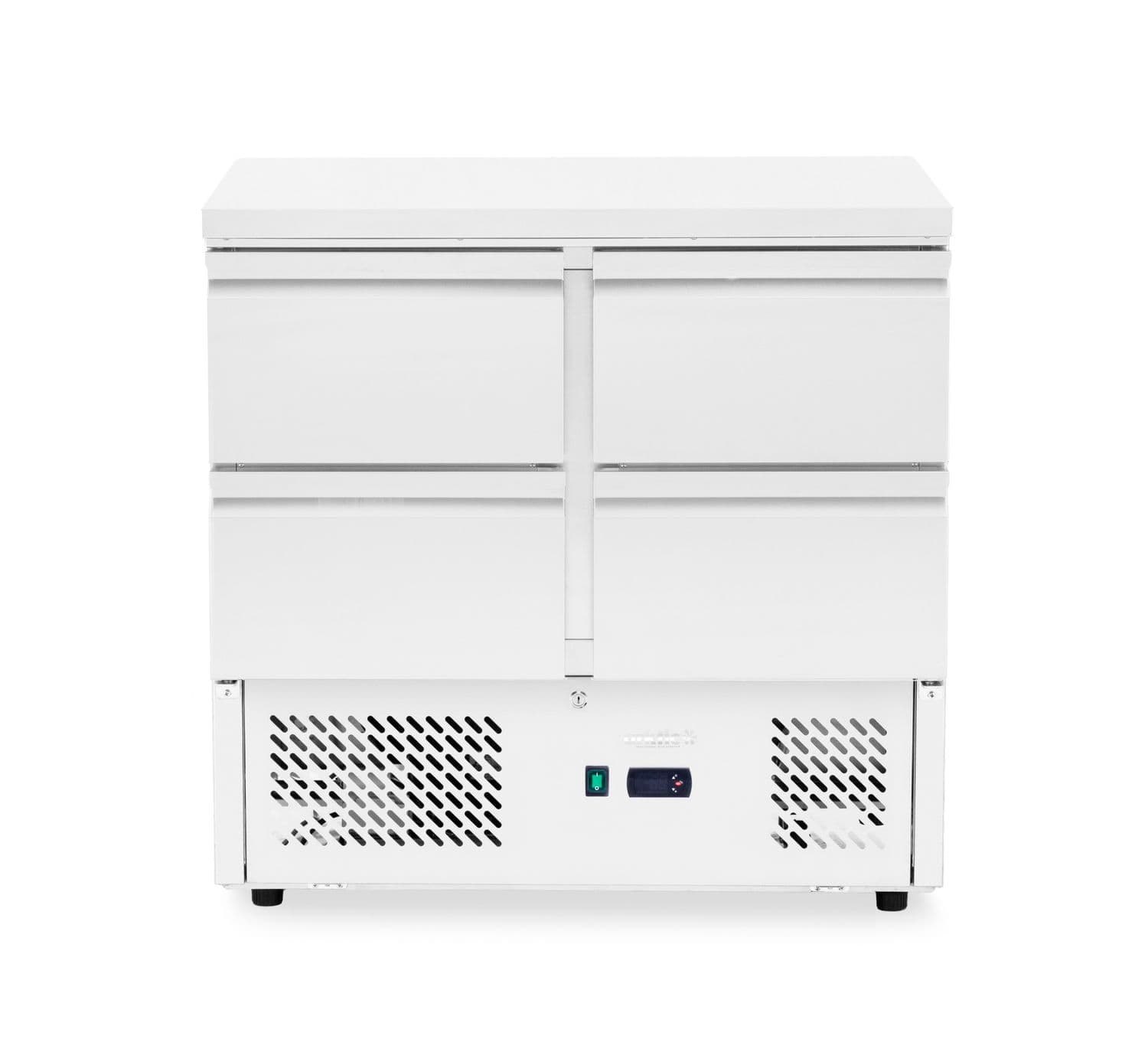 Stół chłodniczy z 4 szufladami, Arktic, 97L, srebrny, 230V/220W, 900x700x(H)868mm