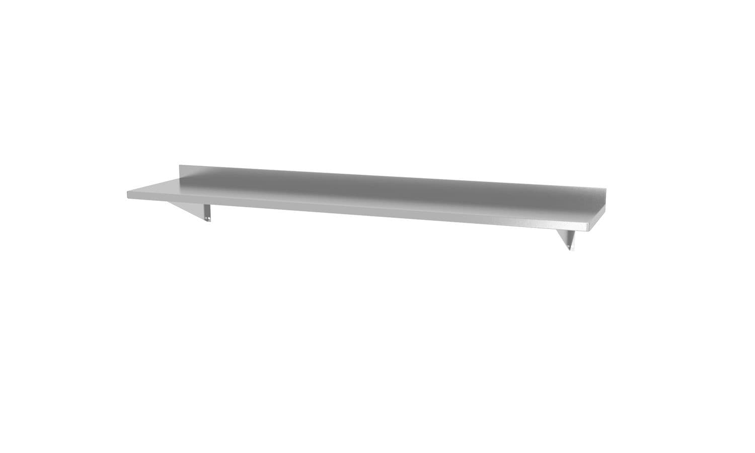 Półka wisząca, z 2 konsolami, HENDI, 1400x300x(H)250mm