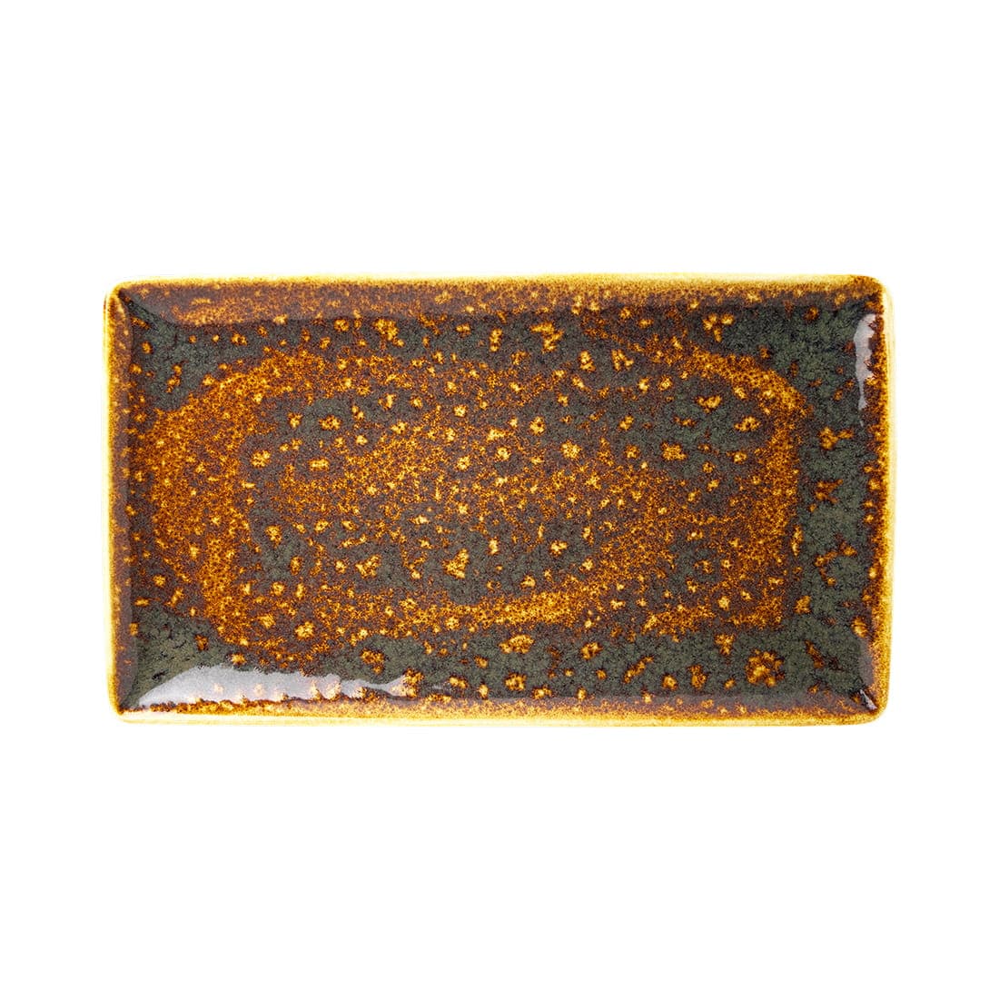 VESUVIUS Amber półmisek prostokątny bursztynowy 330 x 190 mm /6