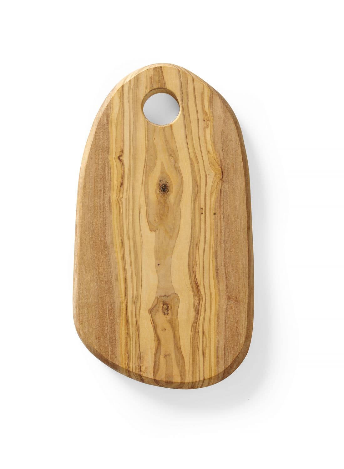 Deska do serwowania z drewna oliwnego z otworem, HENDI, 250x165x(H)18mm