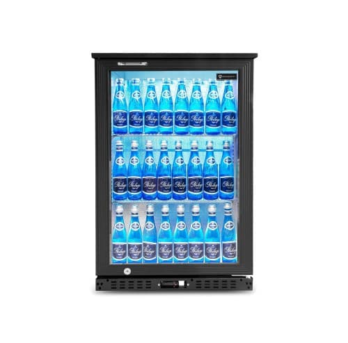 Barowa szafa chłodnicza | chłodziarka podblatowa RQ-138HC | 1-drzwiowa | 130l