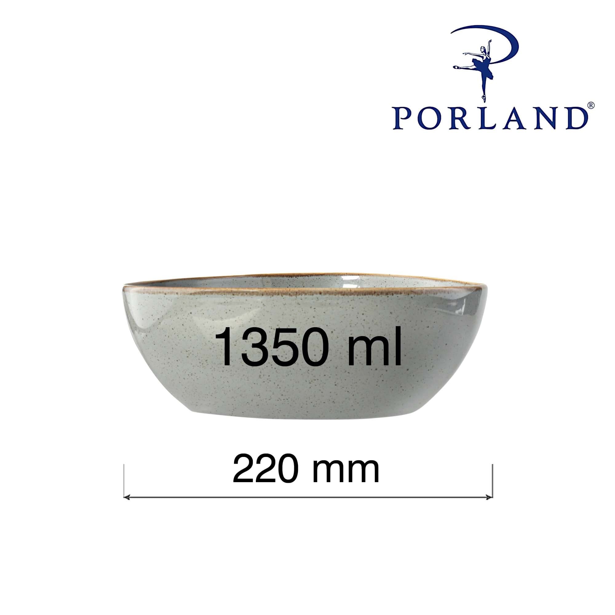Miska trójkątna Stone, 220mm, 1350ml