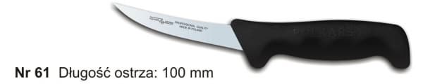 Nóż rzeźniczy POLKARS nr 61 – 100 mm