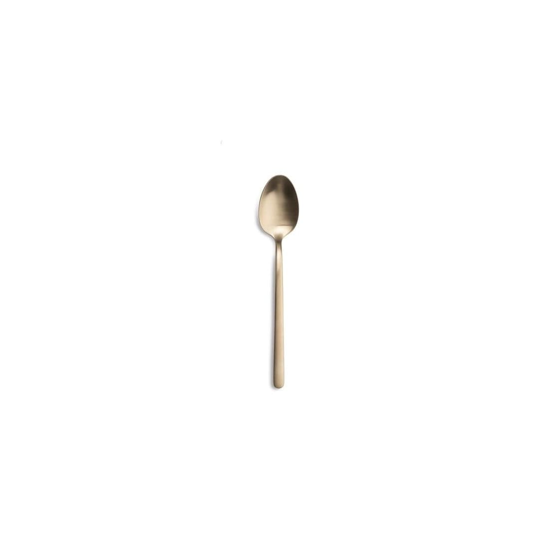 VIOLET Champagne Satin łyżka deserowa 176 mm 18/0