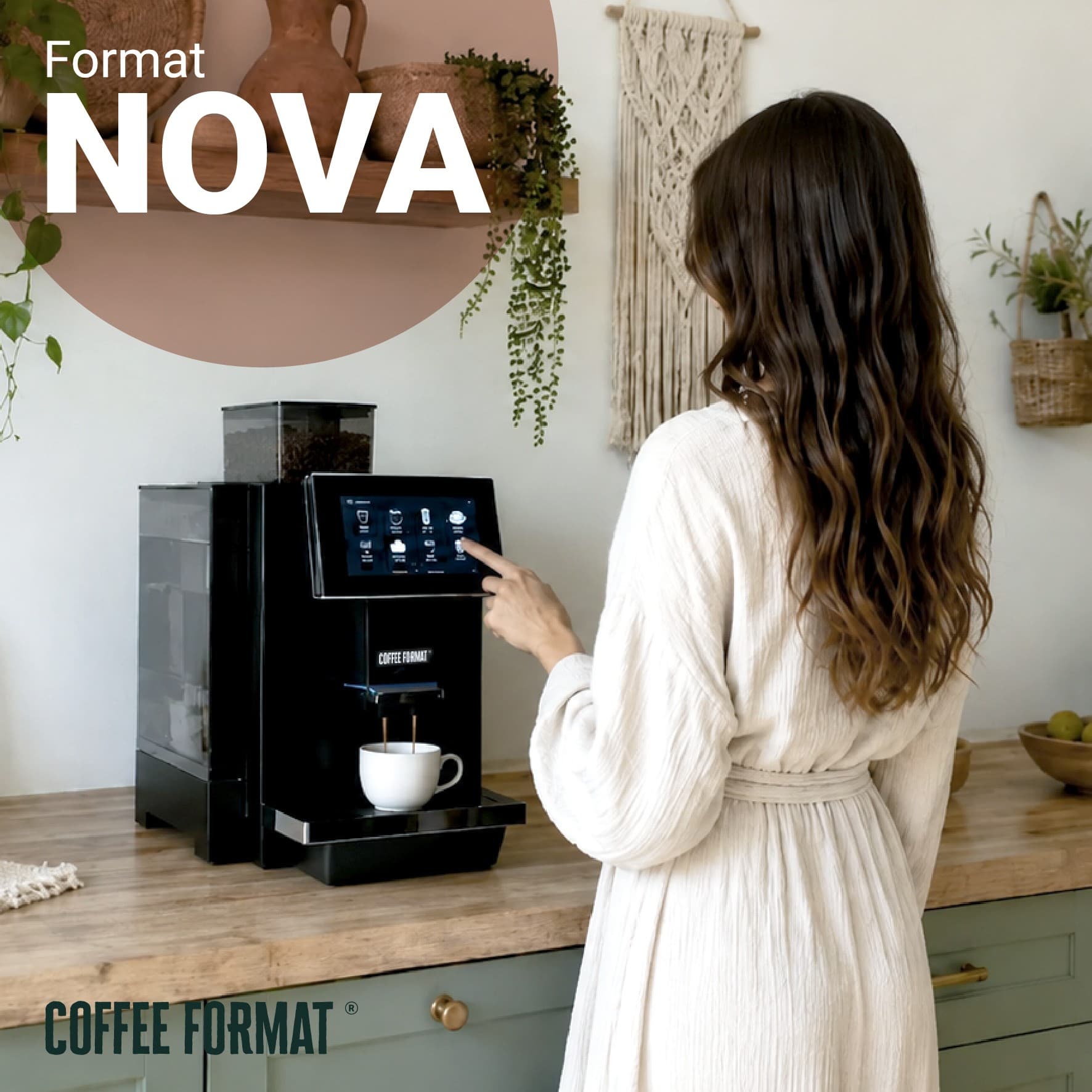 Format NOVA W4L BLACK- Automatyczny ekspres do kawy