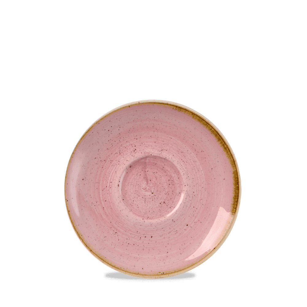 Spodek do filiżanki do kawy i herbaty Stonecast Petal Pink, 156mm