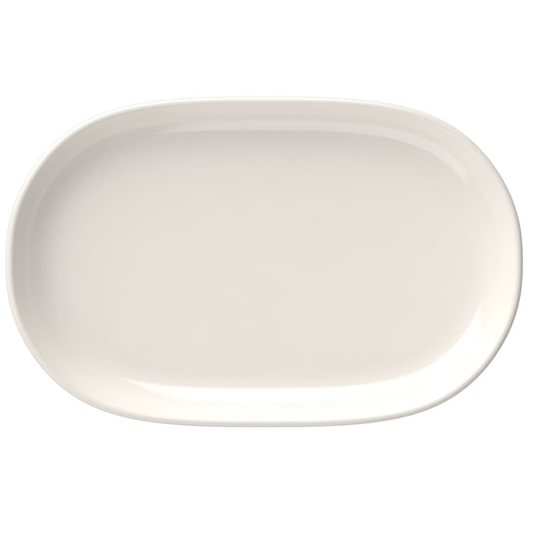 KREMA Magnus półmisek owalny 330 x 210 mm kremowy/6 szt