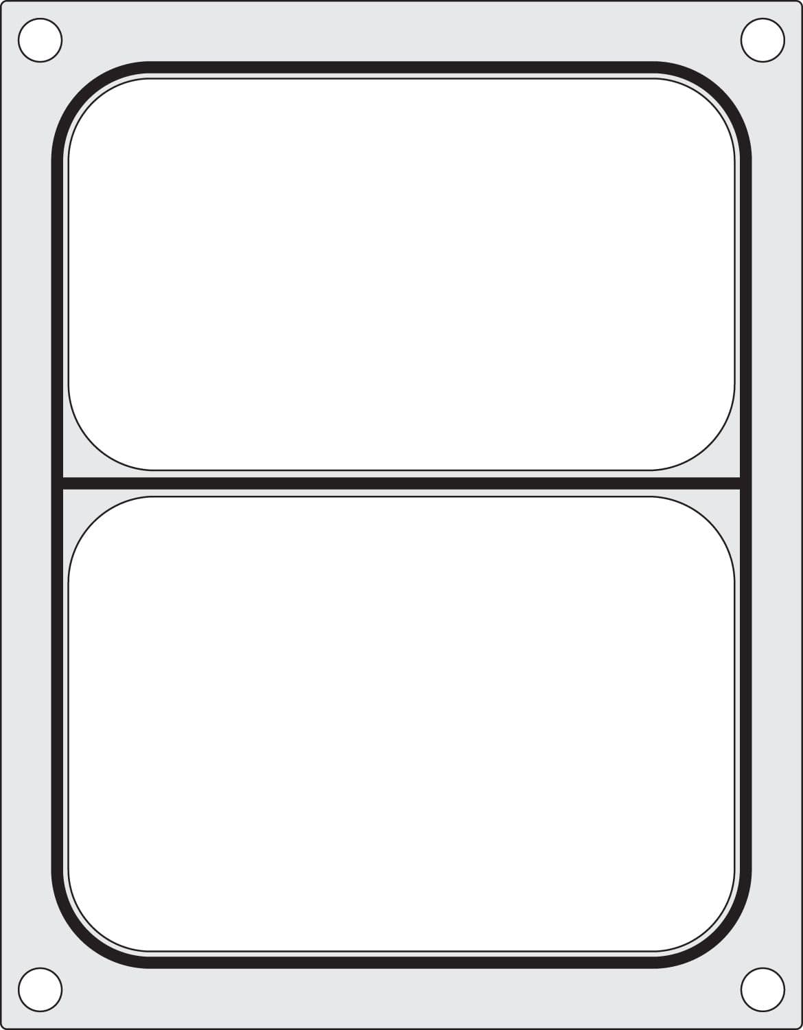 Matryca do zgrzewarki CDS-01, CAS, 227x178mm, dwudzielna