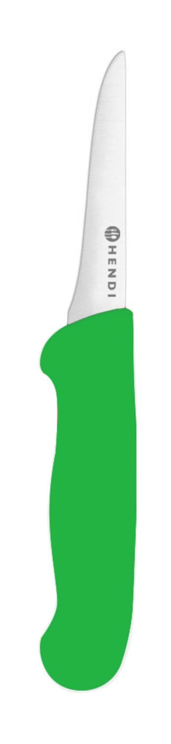 Nóż do trybowania 130 mm, HACCP, HENDI, Profi Line, zielony, (L)261mm