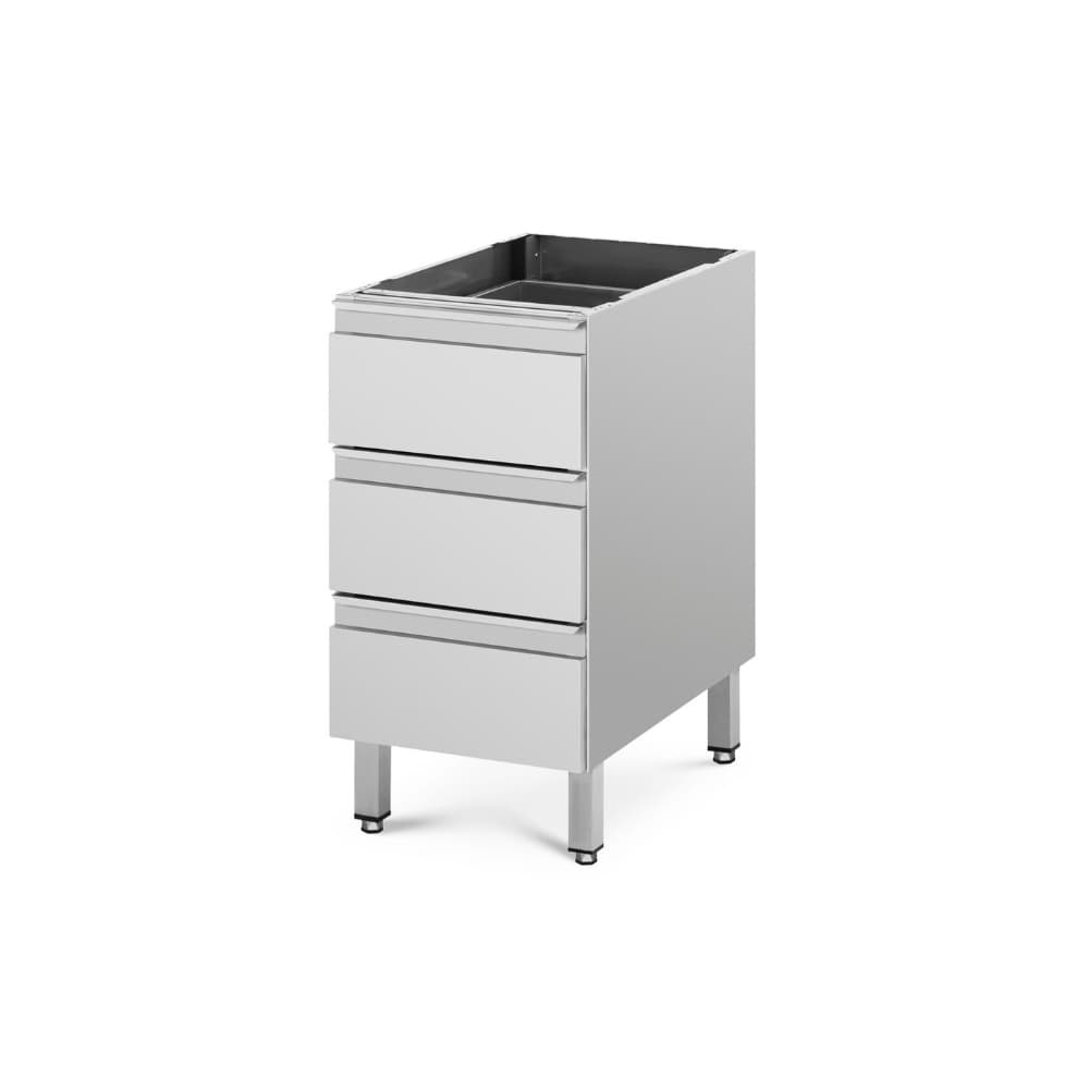 BLOK 3 SZUFLAD - GŁĘBOKOŚĆ 600 MM