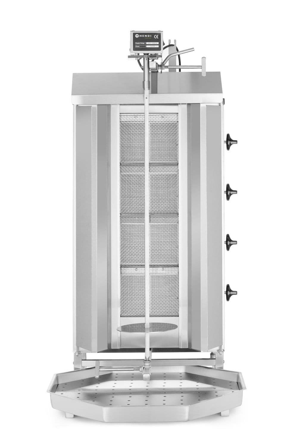 Opiekacz gazowy do kebaba, HENDI, Profi Line, 230V/16W, 13kW, 735x745x(H)1110mm