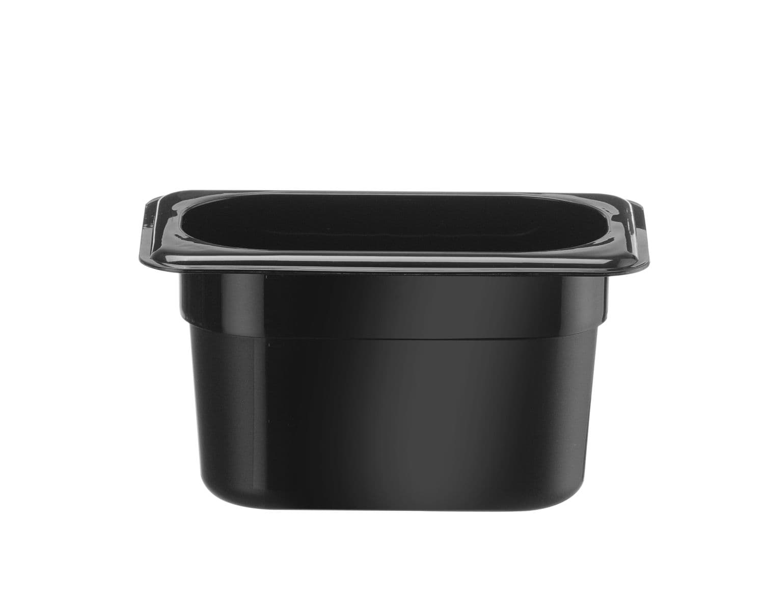 Pojemnik GN 1/9, HENDI, Kitchen Line, GN 1/9, 0,8L, czarny, 175x107x(H)100mm