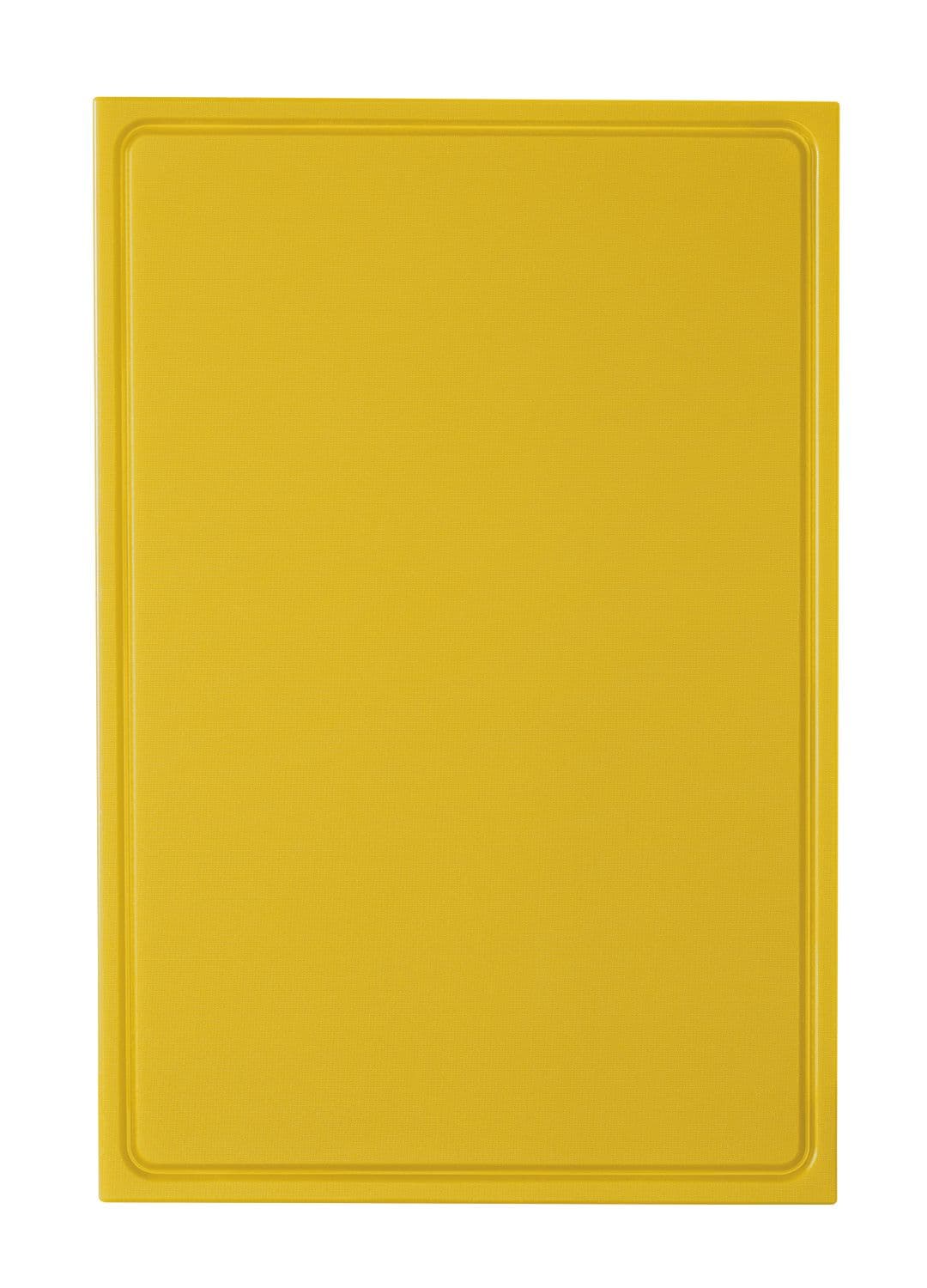 Deska do krojenia HACCP 600x400, HENDI, żółty, 600x400mm, Prostokątny