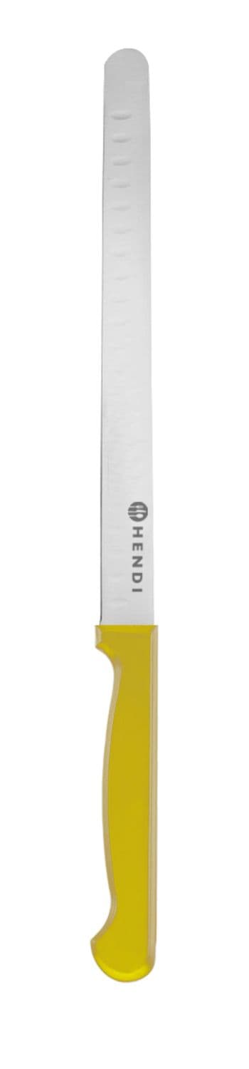 Nóż do łososia 300 mm, HACCP, HENDI, Profi Line, żółty, (L)442mm