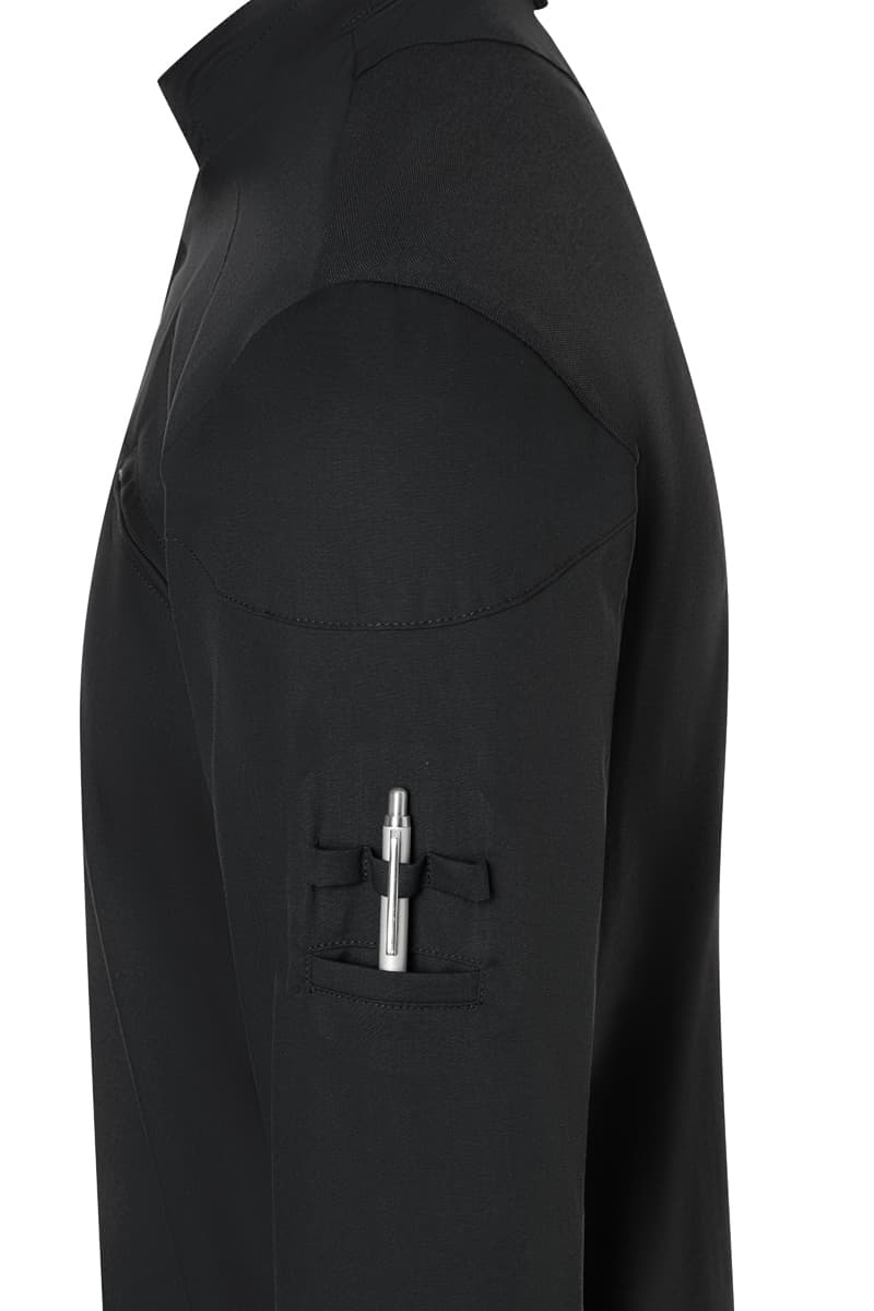 Bluza kucharska z długim rękawem DIAMOND CUT Karlowsky męska czarna 52