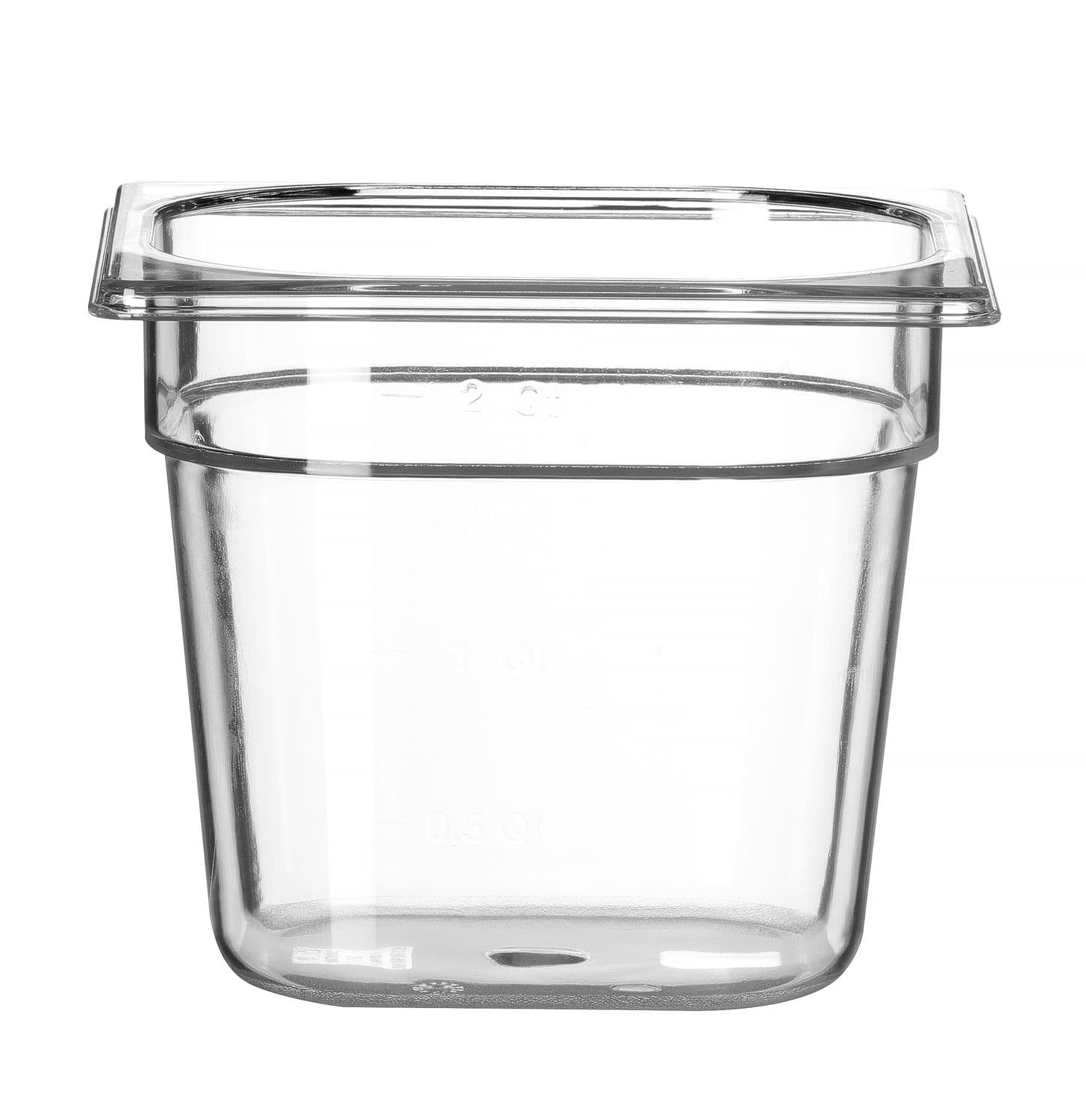 Pojemnik GN 1/6 COOL, HENDI, COOL, GN 1/6, 2,3L, transparentny, 176x162x(H)150mm
