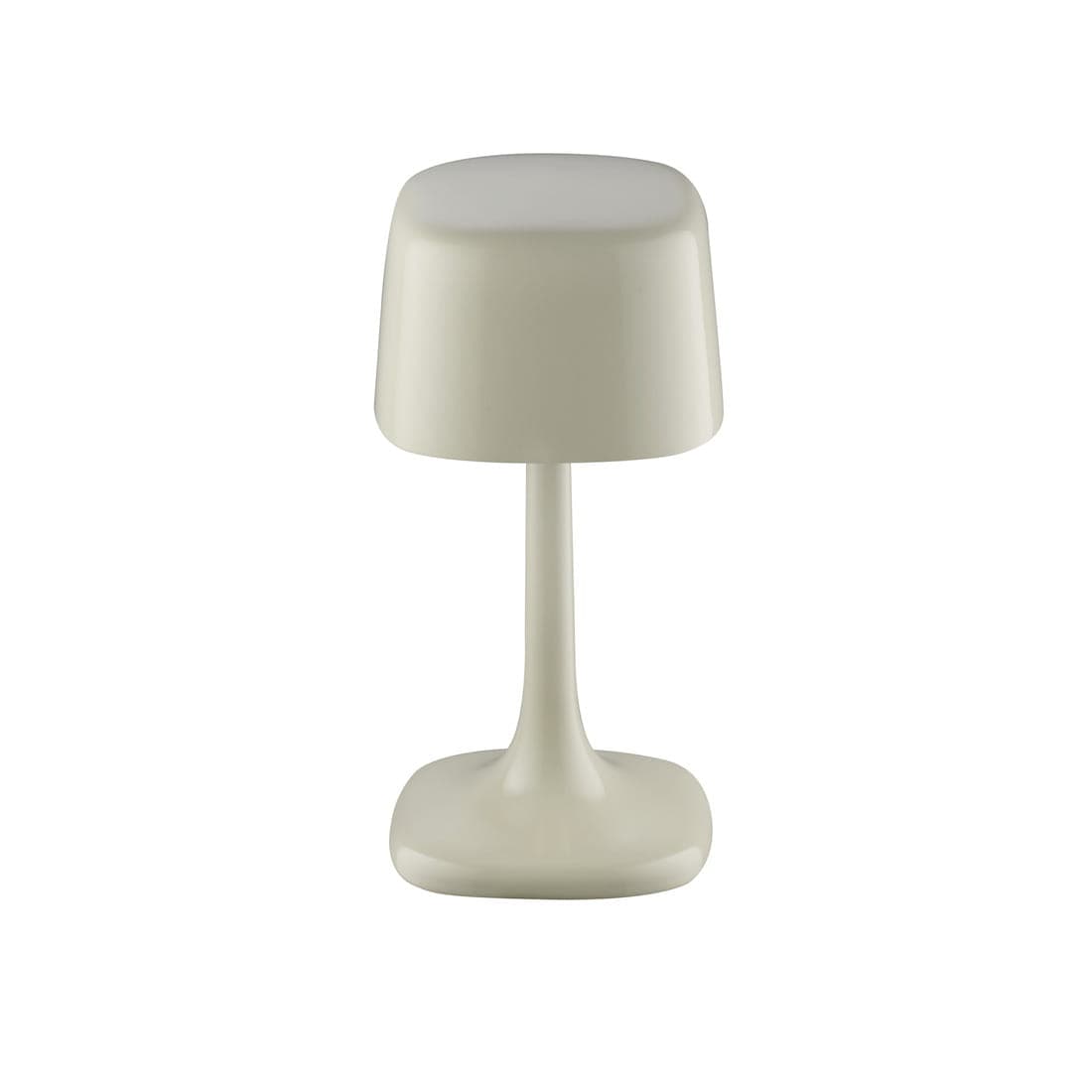 SOHO lampa stołowa LED kremowa z połyskiem, z regulacją barwy światła i ściemnianiem 10,5 x h21,5 cm