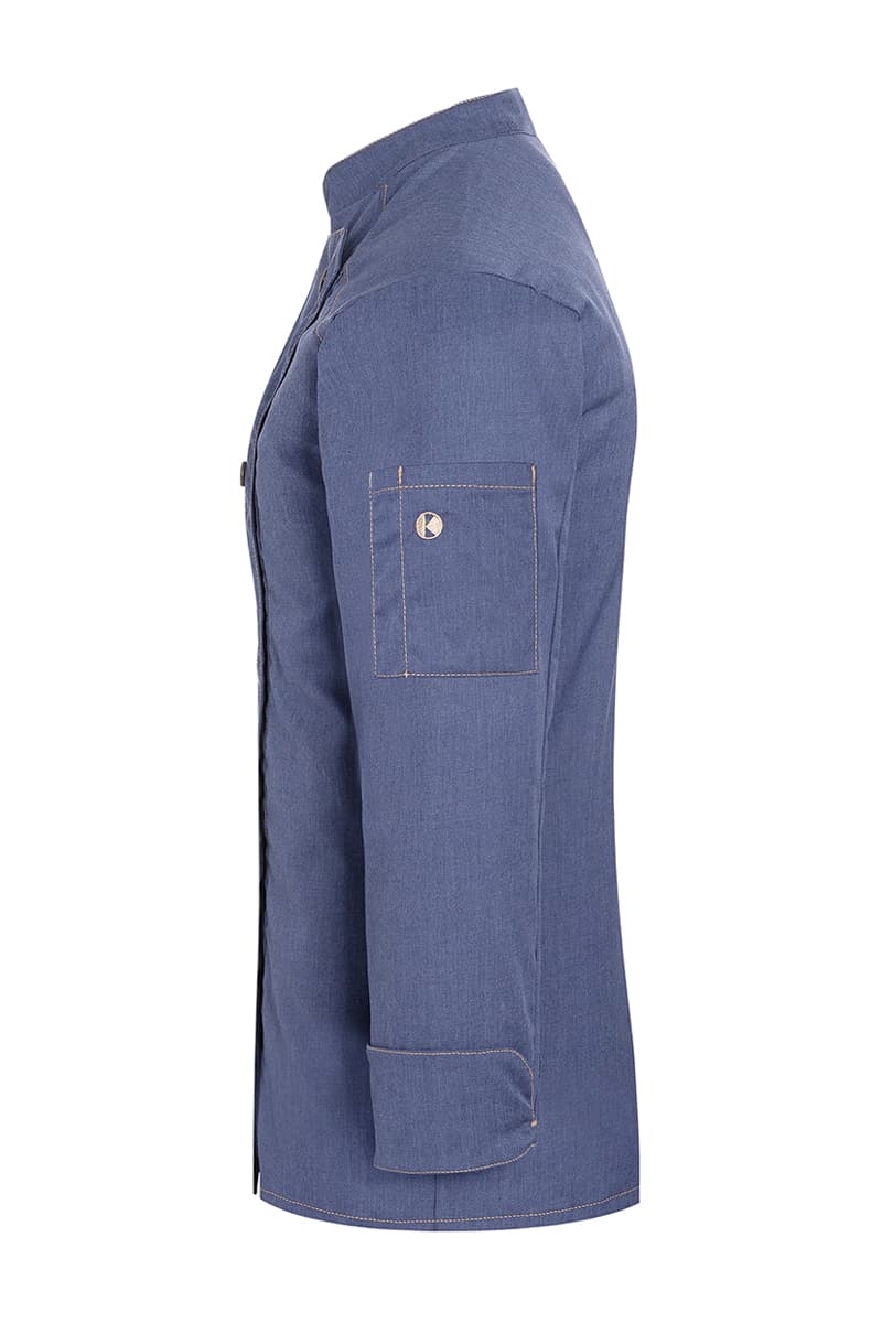 Bluza kucharska damska Jeans-Style JF 20/15/52 kolor vintage niebieski