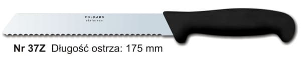 Nóż kuchenny POLKARS nr 37Z – 175 mm