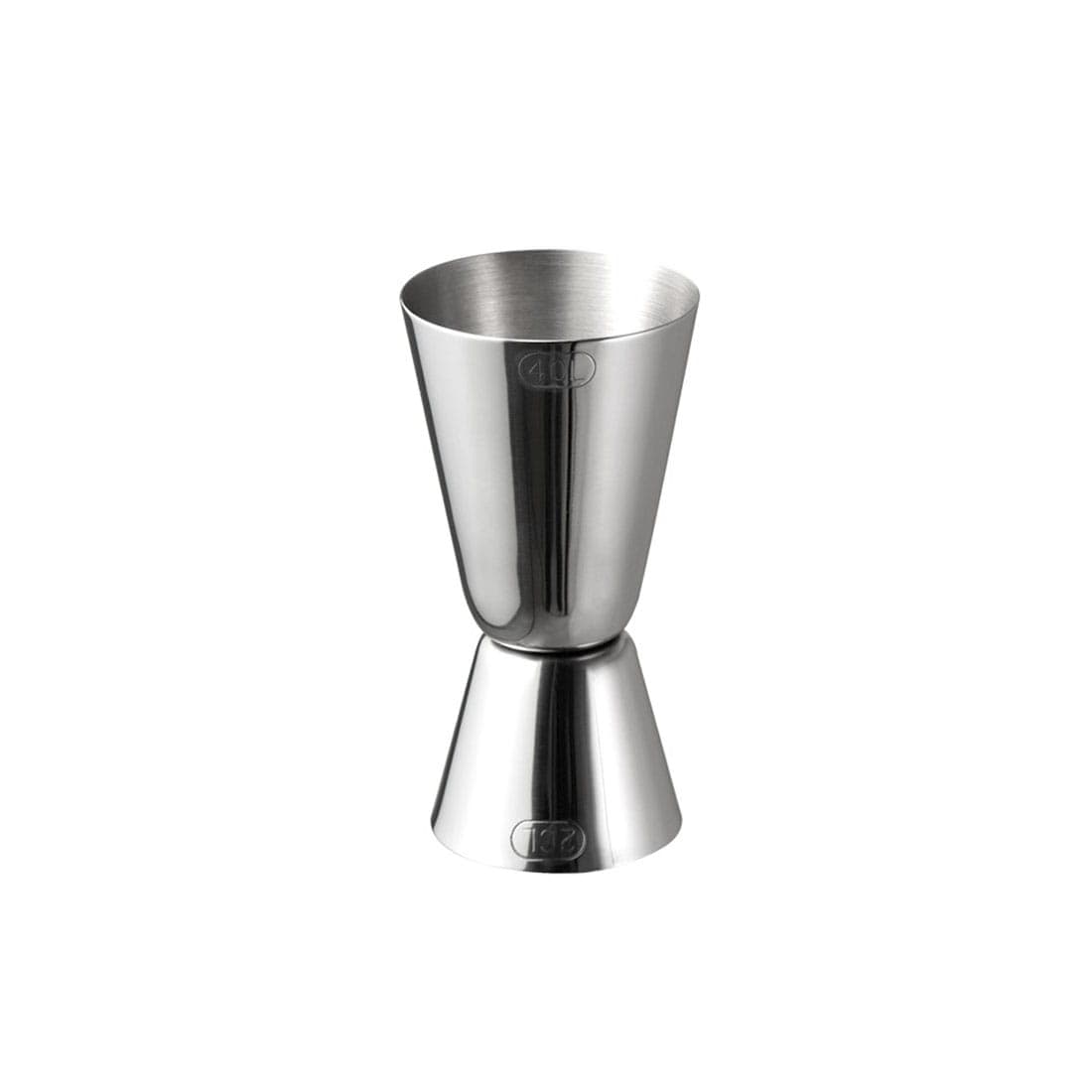 Jigger miarka barmańska 25/50 ml stal nierdzewna