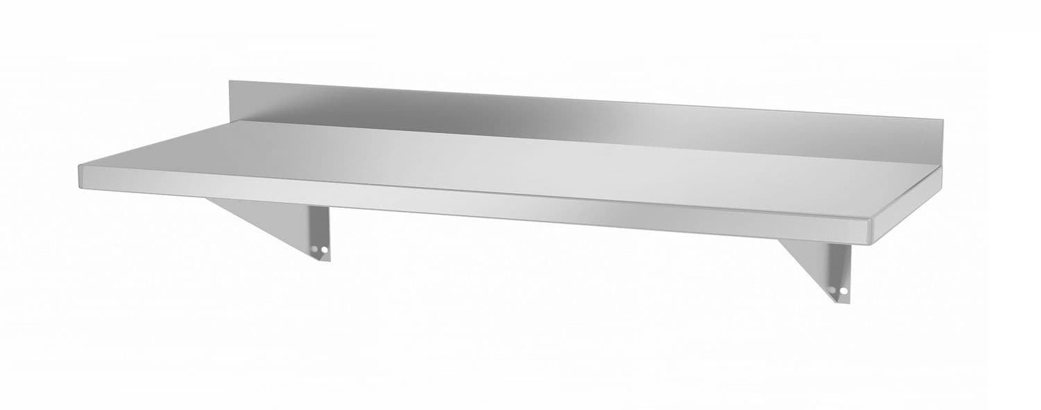 Półka wisząca, z 2 konsolami, HENDI, 800x300x(H)250mm