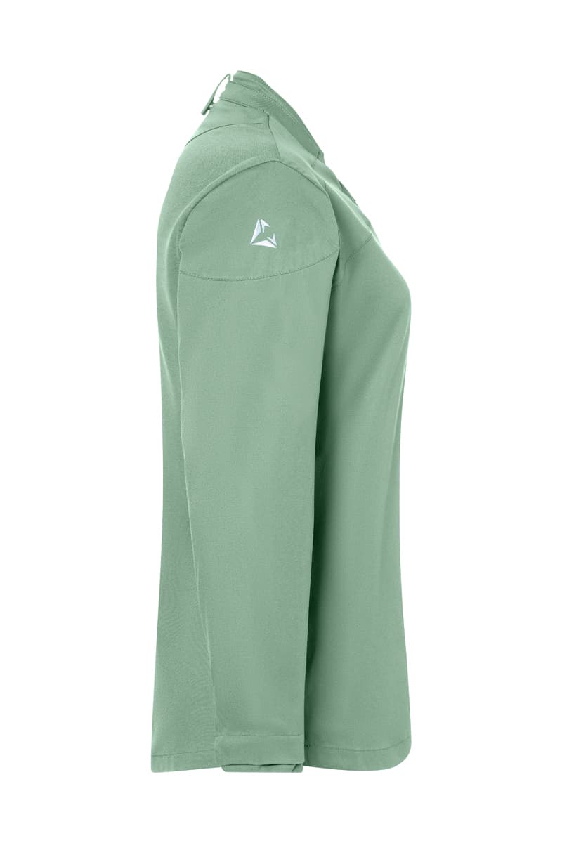 Bluza kucharska damska z długim rękawem DIAMOND CUT® Excellence DCJF 10/69/52 kolor pastelowa zieleń