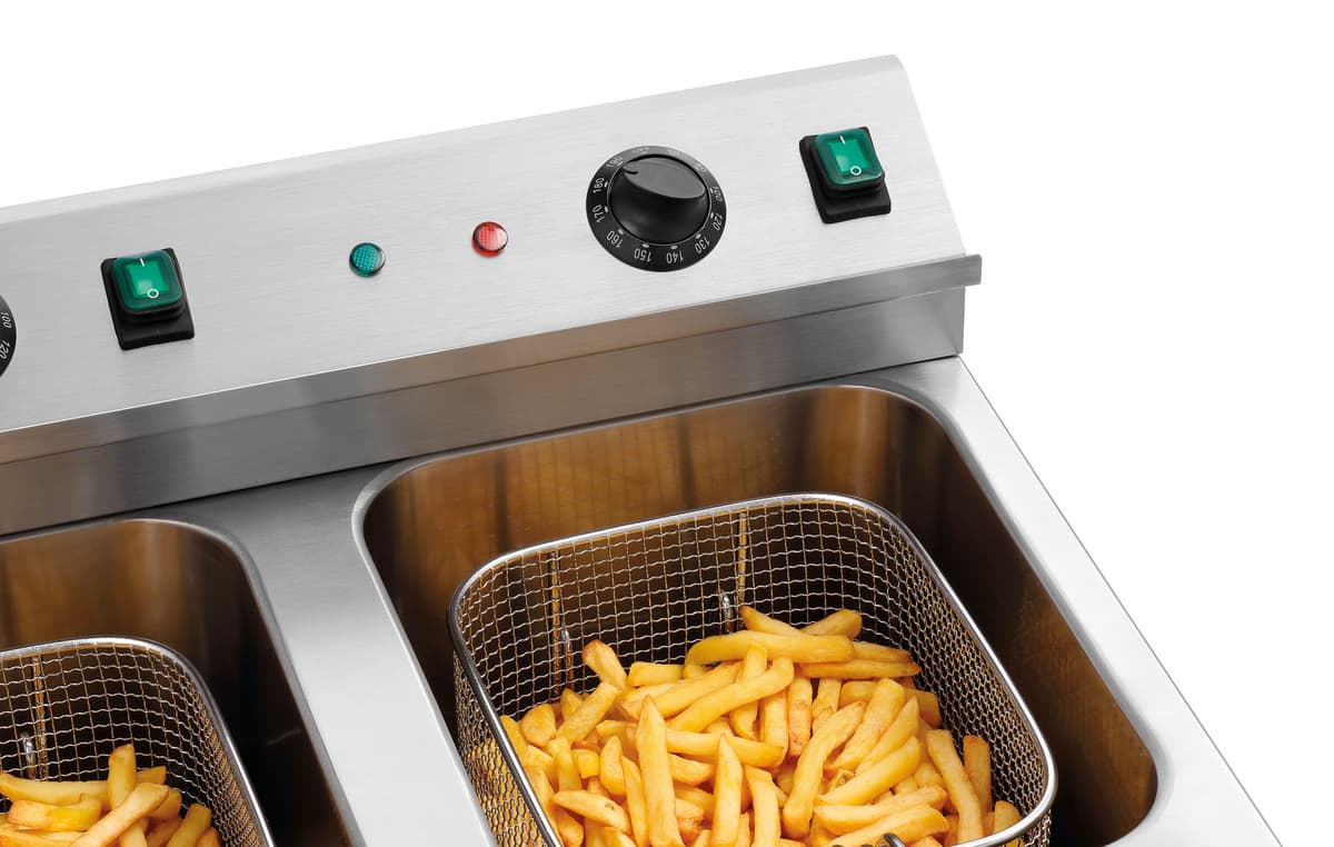 Frytownica indukcyjna 2x8L Plus