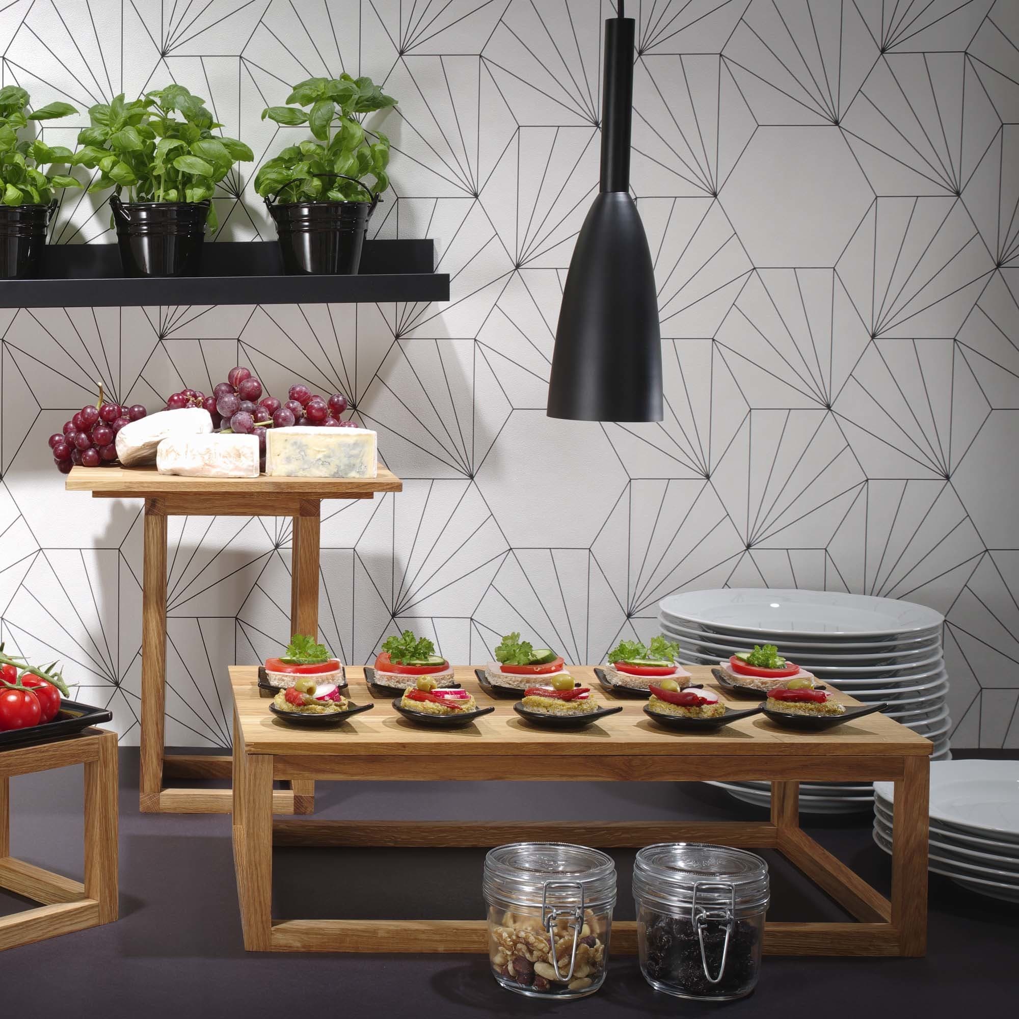 Podstawa bufetowa pod tace GN1/2 Madeira Black