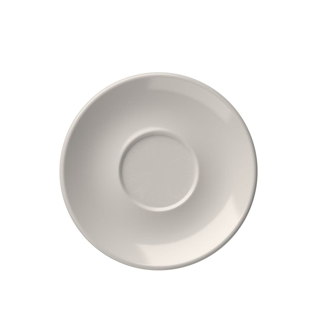KREMA Lona porcelanowy spodek 190 mm kremowy/12 szt