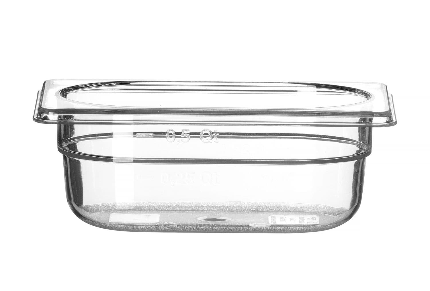 Pojemnik GN 1/9 COOL, HENDI, COOL, GN 1/9, 0,6L, transparentny, 108x176x(H)65mm